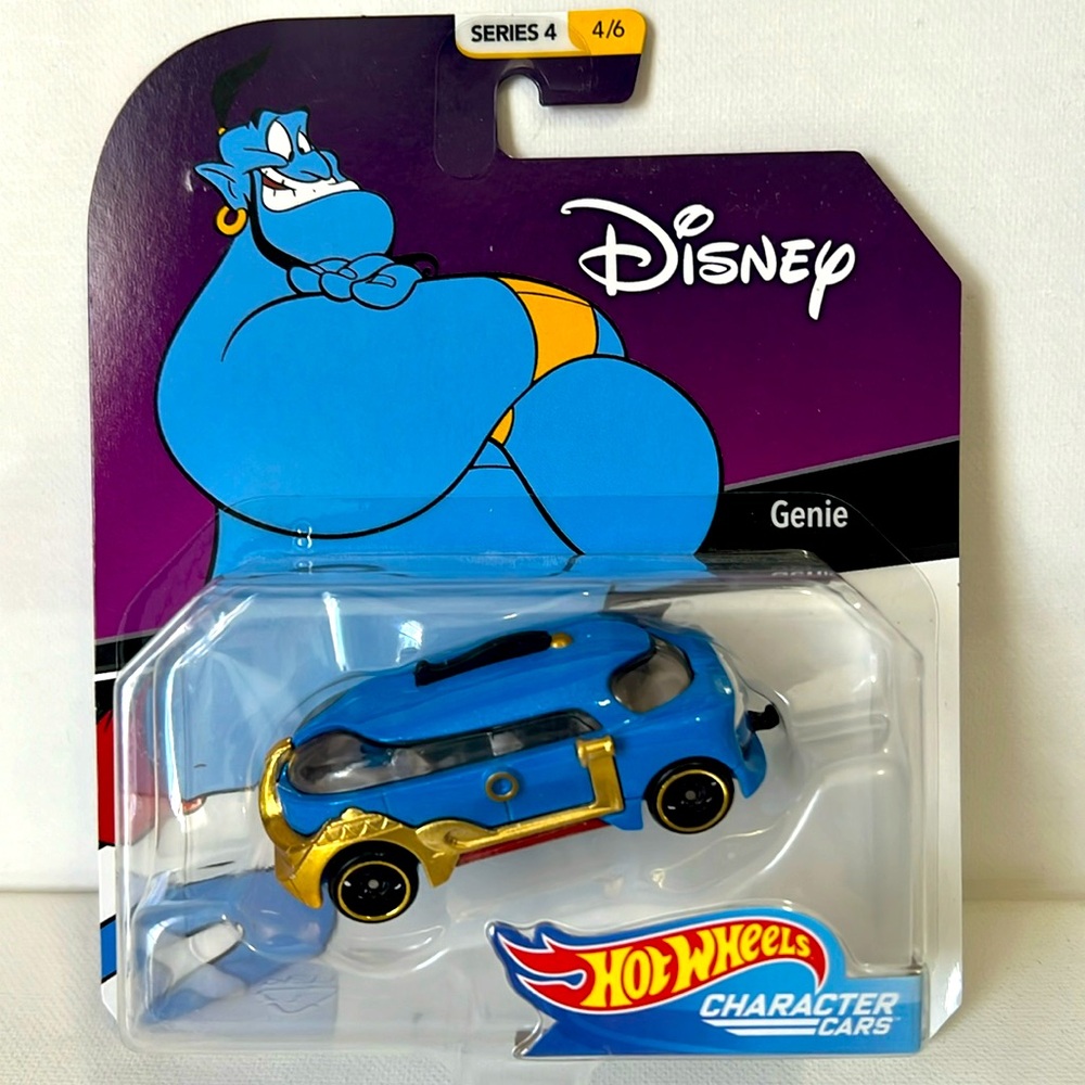 NWT Genie from Aladdin Hot Wheels